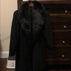 Cashmere/Fur Coat